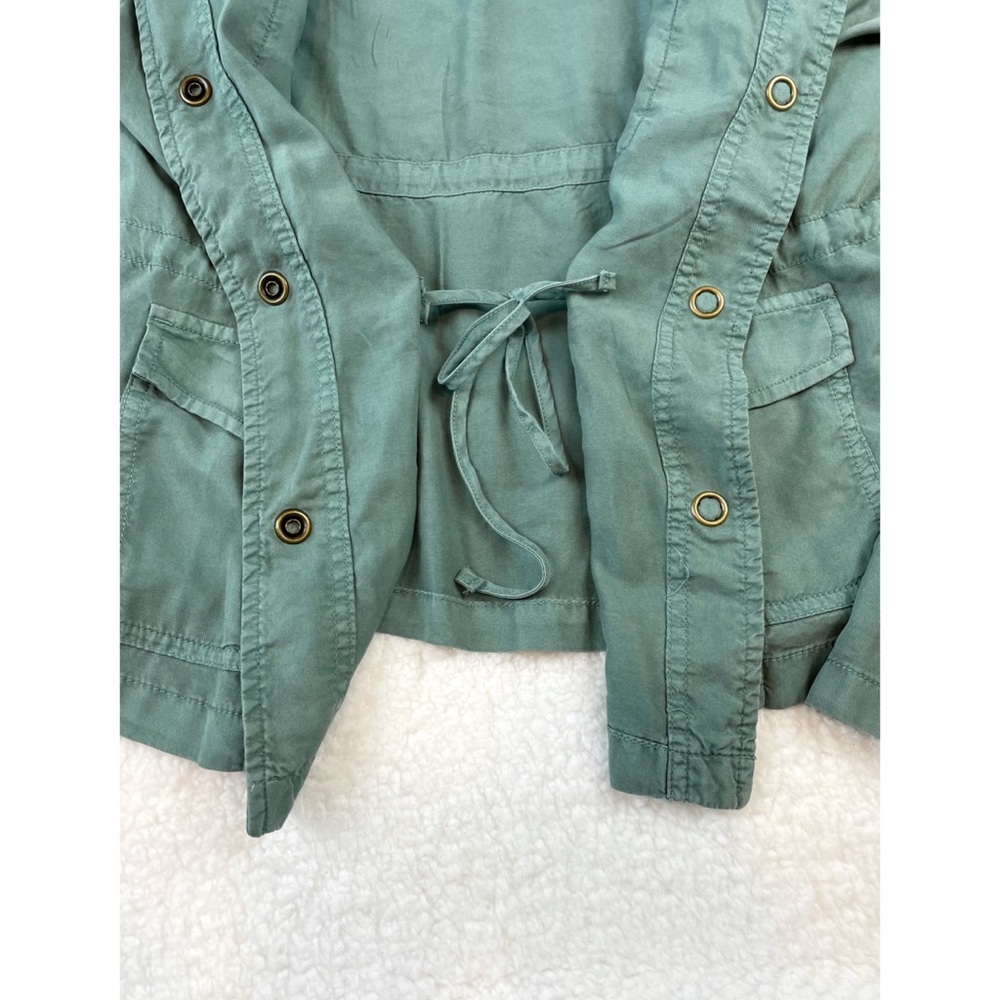 SANCTUARY • Green Trellis Safari Utility Jacket, L - Picture 13 of 16